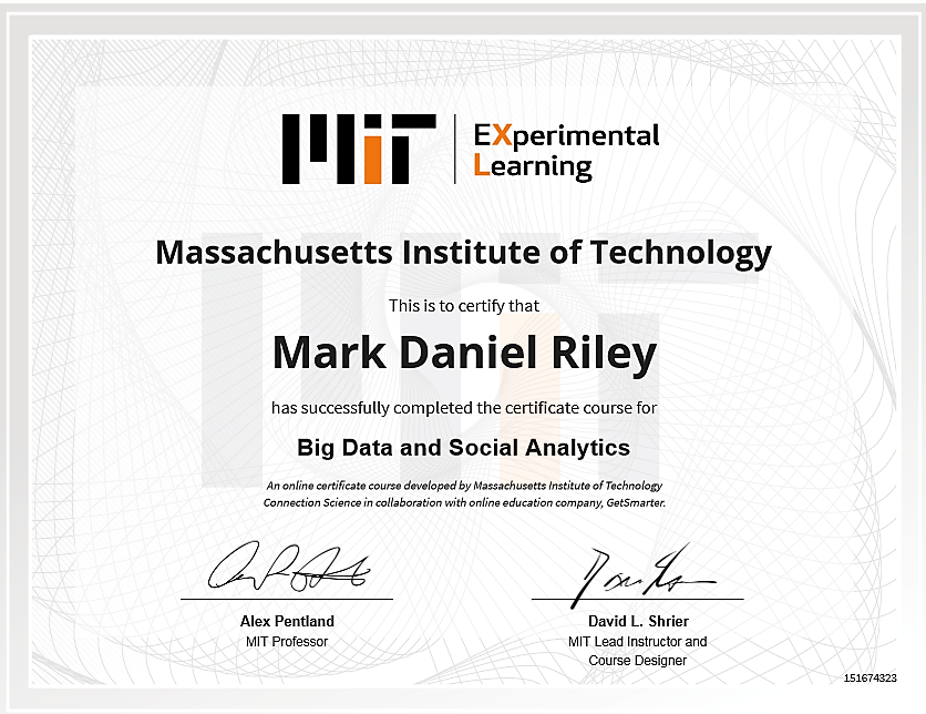 MIT Certification